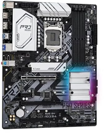 motherboard Fit For ASRock Z590 PRO4 Motherboard Support I9-11900K I7-11700F I5-11600K CPU 4xDDR4 4800MHz M.2 LGA1200 USB3. PCIe 4.0 ATX ﻿