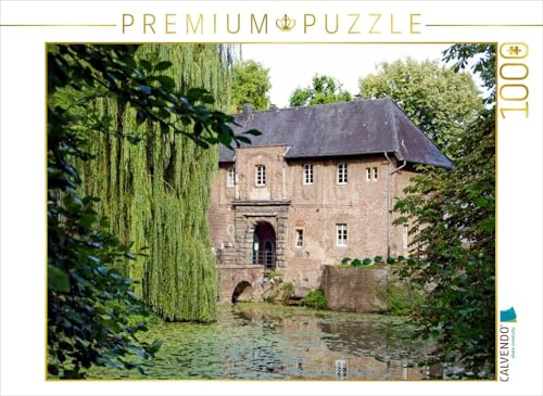 CALVENDO Puzzle Schloss Rheydt | 1000 Teile Lege-Größe 64 x 48 cm Foto-Puzzle für glückliche Stunden