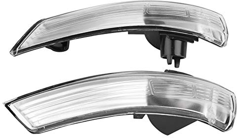 Nikou Schalten LED-Signalleuchten - Außenspiegel Indikator, Blinker Licht Objektivabdeckung for Focus 2008-2018 1 Packung