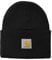Carhartt Watch Hat Unisex Winter Mütze Schwarz 3544