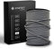 smartect Cable Textil en Color Gris oscuro, Cable Electrico 3 Hilos de 3 Metros (3 x 0,75 mm²) Cuerda para Lampara con Revestimiento Textil para su Proyecto DIY