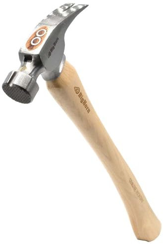 Big Horn 15101 21 Oz Curved Handle Framing Hammer (BJ21FM)
