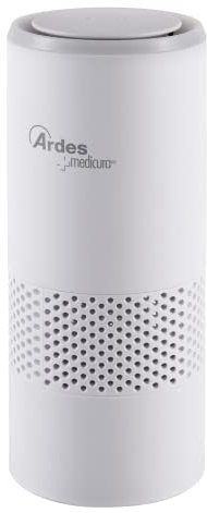 ARDES | ARM8P01 Purificatore Aria HANDY Depuratore Igienizzante Aria Casa, Diffusore Aromi Sanificatore Purificatore D'aria Portatile Cavo USB, Ionizzatore Con Filtro Aria Carboni Attivi E Filtro Hepa