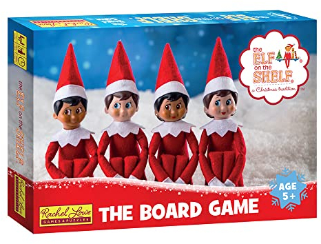 Elf on the Shelf Brettspiel - Brettspiel - Ab 5 Jahren - 2 bis 4 Spieler - Standardausgabe