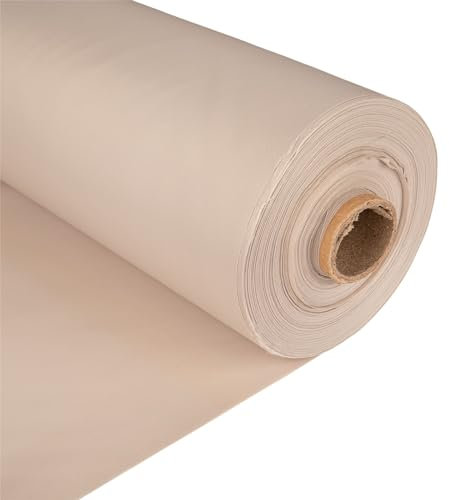 Tela de lona impermeable de 4 onzas, material grueso para exteriores, 150 cm de ancho (piedra, por metro)
