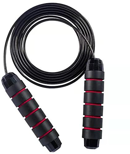 Springseil kugelgelagert ,Speed Rope Springseil Erwachsene ,verhedderungsfrei, verstellbares Springseil für Zuhause, Fitness-Studio. Springseile