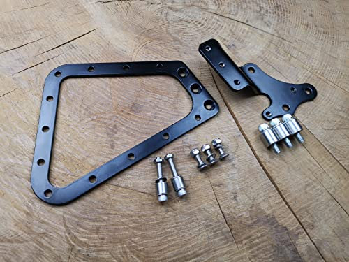 ORLETANOS Seitentaschenhalter kompatibel für Harley Davidson Sportster ab Bj. 2004 mit ABS rechte Seite Forty Eight Nightster (Keine XR) 883 Roadster Superlow 1200 Custom Iron883 Hugger Bobber Sevent