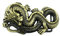 DT Unisex 3D chinesischer Drachenkopf Gürtelschnalle, mythisches Thema, authentischer Drache, Geburtstag, Weihnachten, Vatertag, 4