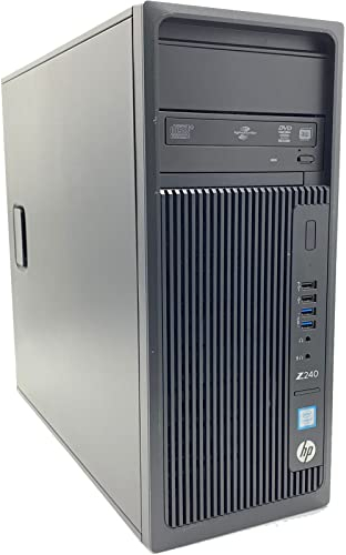 PC Tour HP Workstation Z240 MT Intel i7-6700 RAM 8Go SSD 240Go W10 WiFi (Reconditionné)