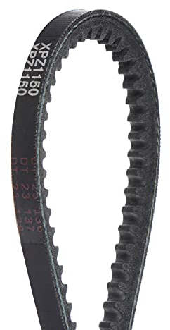 sourcing map XPZ1150 Keilriemen Antriebsriemen 1150 mm Teilungslänge Gummi für die Kraftübertragung