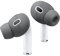 elago [6 Pares] Almohadillas Auriculares Compatible con AirPods Pro 2 - [3 Tamaños: Grande + Mediano + Pequeño], Compatible con Apple AirPods Pro 2ª Generación (Gris Oscuro)
