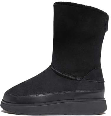 FitFlop Gen-ff Short GO9-090, Women winter boots, Black, 38,5 EU