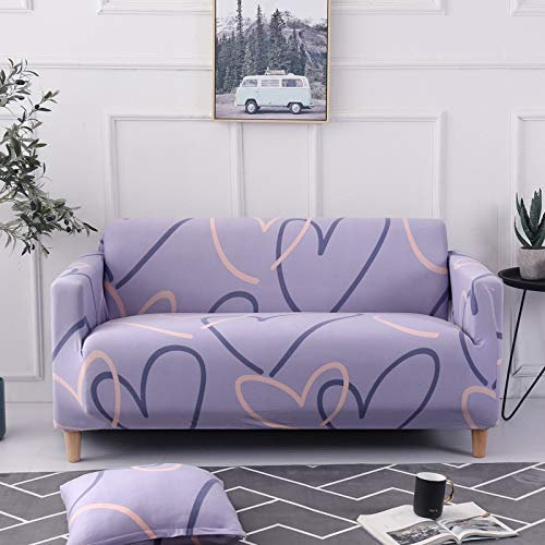 Copridivano 3 Posti Modello Viola Copridivano 3 Posti Con Braccioli, Jacquard Con Gommapiuma Antiscivolo Antimacchia Antigraffio Cani Gatti Moderno Salvadivano