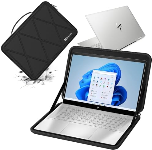 Smatree Protective Sleeve Case for HP 15.6 inch Laptops - EVA Hard Shell Compatible with HP ENVY X360 15 Series, Pavilion x360 Convertible - Notebook Bag (X8273)