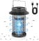 Diealles Shine Elektrischer Insektenvernichter, 2 in 1 USB Rechargeable UV Licht Mückenfalle mit LED Licht, Kabelloser Mückenschutz Lampe für Innen und Aussen Gärten Terrasse Camping