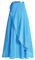 MUNAFIE Ballett Rock Damen Chiffon Wickelrock Ballett Kleidung Tanz Röcke für Mädchen Hellblau