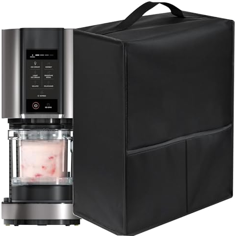 Heat Resistant, Waterproof, Dustproof Cover for Ninja CREAMi Ice Cream Maker & Dessert Machine NC300EU, Ninja 2-in-1 Mixer, Ninja CREAMi Deluxe NC501EU (CREAMi NC300EU)