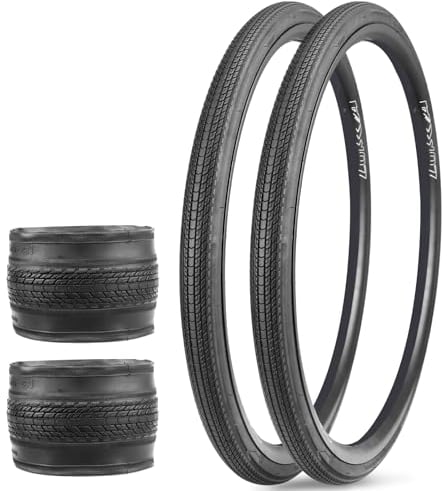 MEGHNA 1/2er-Pack Rennrad Reifen 700x28c/32c/35c Fahrradreifen Fahrradmantel für Rennrad, Stadtfahren, Tourenrad Race, Road Bike Tires (2er-Pack 700x32c)