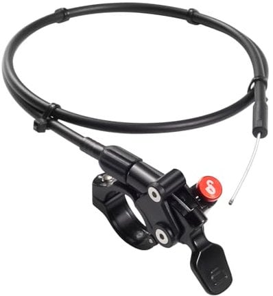 CNCLOL Bike Remote Lockout Lever,MTB Fork Remote Lockout Switch Lever for SR/SUNTOUR/EPICON/XCR/XCM/Rockshox Suspension Fork.