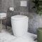 Affine® Comfort Height Rimless Back to Wall BTW Toilet WC Pan & Soft Close Seat, Toilets for Modern Bathrooms