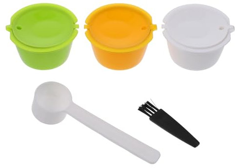 Gadpiparty Kaffeepadfilter-tassen-set 3 Wiederverwendbare Siebe Für Aus Materialien