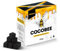 COCOBEE 1KG Carbón De Coco Natural para Shisha Y Barbacoa 26mm Alta Combustión Encendido Rápido con Calor Uniforme Baja Ceniza para Cachimba Hookah BBQ Carbón Premium DISPAU