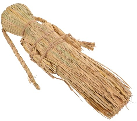 TOYANDONA Epouvantail de Jardin Automnal Décoration Réaliste Paille pour Halloween et Thanksgiving Statue Dépouvantail Fille pour Extérieur et Fête Dautomne