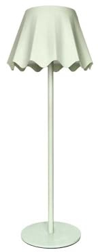 BRANDANI Lampada LED Touch Ondina Verde Salvia Metal 36cm