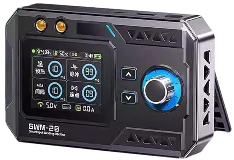 Compact Lithium Batteries Spotted Welder 1200A Most Current for 18650 21700 Cells and Batteries Welder