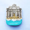 Kühlschrankmagnet mit 3D-Fontana di Trevi, Rom, Italien, Souvenir, Dekoration für Heim und Küche, Dekoration, magnetisch, zum Basteln, römisches Italien