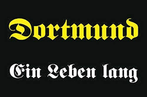 U24 Fahne Flagge Dortmund Ein Leben lang Bootsflagge Premiumqualität 20 x 30 cm