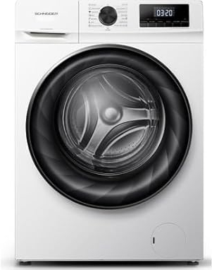 SCHNEIDER SCLLF1014VAW, Lave linge frontal, 10 kilos, Fonction vapeur, Moteur inverter, 1400trs/min, 15 programmes, Pieds réglables, Blanc