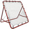 RedAeL Red Steel Frame Kickback Rebounder: Verstellbar 100 x 100 cm