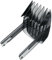 DBXGBST [Rasierköpfe] 1 Stück 7-24 mm Haarschneider-Rasiererkamm, kompatibel mit Philips HC9450 HC9490 HC9452 HC7460 HC7462, Haarschneider, Ersatzteilkamm [Einfach zu ersetzen]