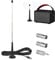 FM UKW Radio Antenne für Stereoanlage, DAB Teleskopantenne, ukw antenne für fm, mit Magnetfuß, 3m Verlängerungskabel für Radio, AV-Empfänger, Stereo Verstärker, Heimkino System, HiFi Receiver