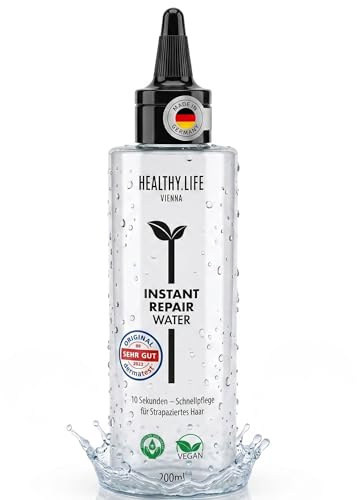 HLV - Instant Repair & Smoothing Haarkur | Intensiv-Kur für Stark Geschädigtes & Strapaziertes Haar | VEGAN | Sofort Anti–Frizz Effekt & WirkendeHaarpflege | Verbessert HaarStruktur, 200 ml