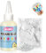 Allony Colla per Vetro, Collante Trasparente per Mosaico, Colla per Mosaico Vetro, Pasta Sigillante per Mosaic, Mosaic Glue per Mosaici in Pietra/Ceramica, 100 Ml
