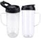 2 Pieces Replacement Parts Flip Top Takeaway Lid 22oz Tall Cup With Flip Top Takeaway Lid For 250W Blender Juicer Accessories