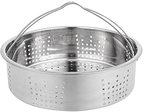 Healifty Vaporera Inoxidable 304 con Asas Reutilizable y Práctica para Cocinar al Vapor Utensilios de Cocina 1