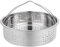 Healifty Vaporera Inoxidable 304 con Asas Reutilizable y Práctica para Cocinar al Vapor Utensilios de Cocina 1