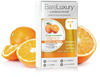 Morgan Taylor - Bare Luxury - Complete Manicure & Pedicure - Orange & Lemongrass