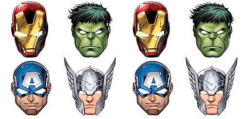 Procos Avengers Mighty 5PR87976 Mask Multi-Coloured, one size
