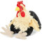 Unbekannt Stofftier Hahn 23 cm, Kuscheltier Plüschtier, Hähnchen Gockel Huhn Henne