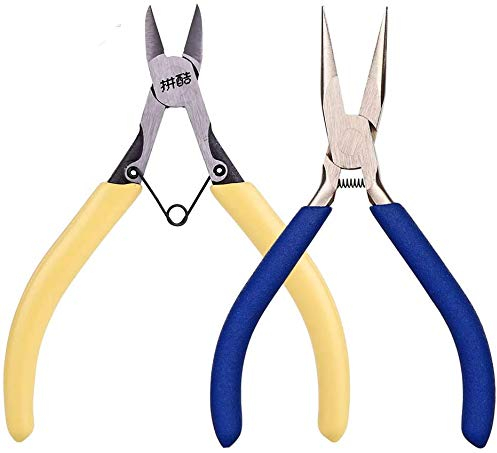 Piececool 3D Puzzles 2Pcs Model Tool Kit - Clipper -Nadelzange für DIY 3D Puzzle Metal Puzzle Model Kit