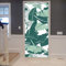 A.Monamour Türtapete Selbstklebend Türfolie Türposter 3D Exotische Tropische Bananen Palme Verlässt Die Abstrakte Kunst Der Natur Vinyl Folie Türdeko Tapete Wandbild Türaufkleber Türtattoo 83 x 204 cm