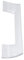 Ufixt Fits Bosch - Siemens - Balay Fridge Freezer Door Handle White 240mm
