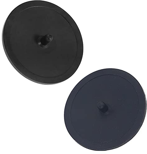 ALLOMN 2Pcs Espresso Cleaning Discs for Espresso Machines, Rubber Backflush Disc for Espresso Makers, Espresso Machine Blind Filters Backflush Pads Coffee Machine Rubber Cleaning Plate