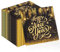 TOPJOWGA Happy New Year Papierservietten 2025, 100 Stücke Neujahr Papierservietten, Schwarz Gold Papierservietten, Silvester Servietten Tischdekoration für Party, Neujahr Party Dekoration, 33x33cm