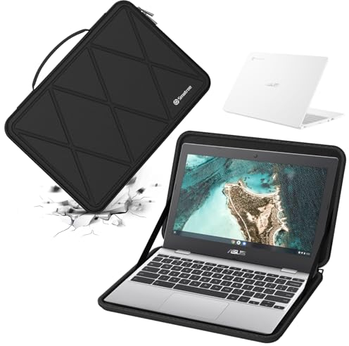 Smatree Hard EVA Protective Sleeve Case Compatible for 11.6 inch ASUS Chromebook CX1 Laptop Notebook Bag (X8017)