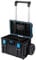 OX Tools TOOLTREK Pro Cart Base Unit, Heavy Duty Rolling Toolbon Wheels with Removable Telescopic Handle, Tool Storage Cart